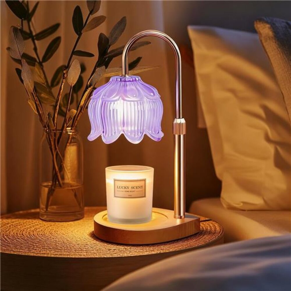Candle Warmer Lamp Dimmable Wax Melter Jar Candle Lamp Adjustable Home Decor